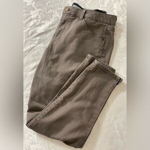 Wit & Wisdom Brown Denim Stretch Jeans 5-Pocket Design Women Size 10P (petite)